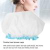 Adult Double Layer Waterproof Shower Cap Thicken Elastic Women Bath Cap Hat Large