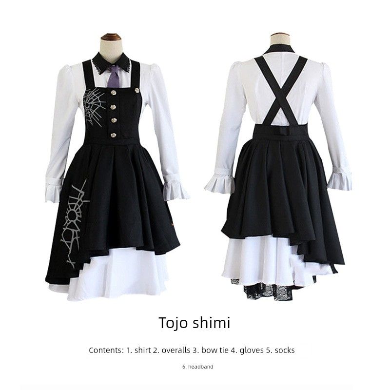 Danganronpa V3 Chazoku Rotor Cosplay Costume Harukawa Maji Ouma Kokichi Cosplay Costume Full Character Outfits