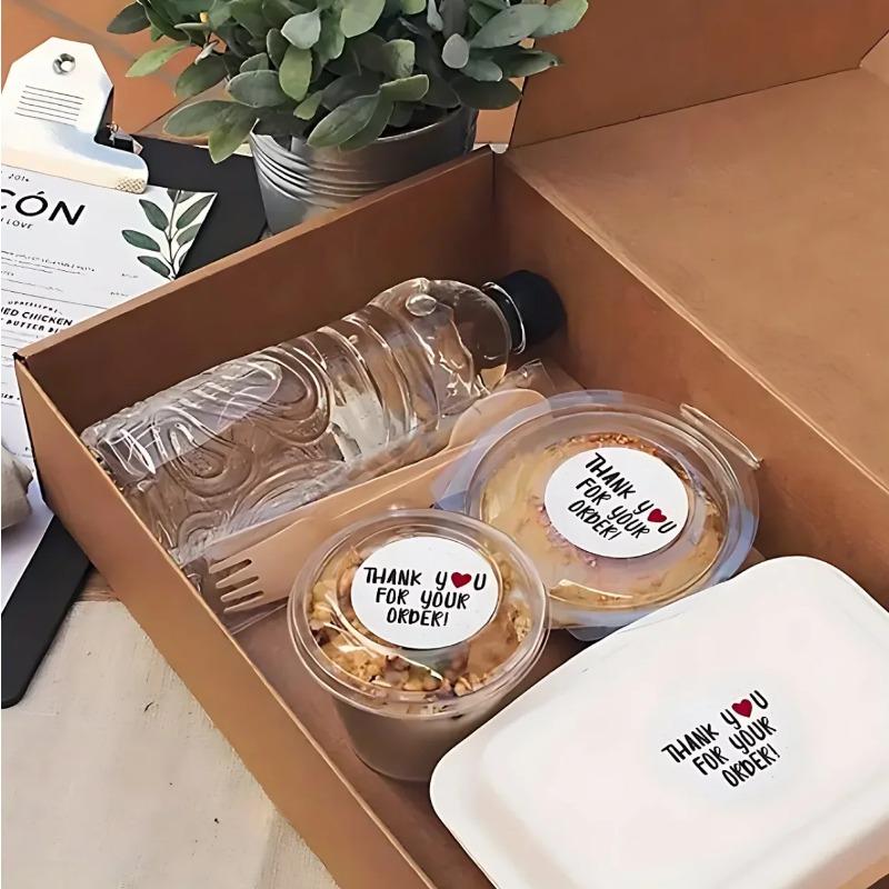 1roll 500pcs Thank You For Your Oder Sticker DIY Small Business Online Store Shop Packing Shipping Accessories