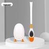 Silicone Duck Toilet Brush - Wall-Mounted, No Dead Angle, Bathroom Cleaning Tool