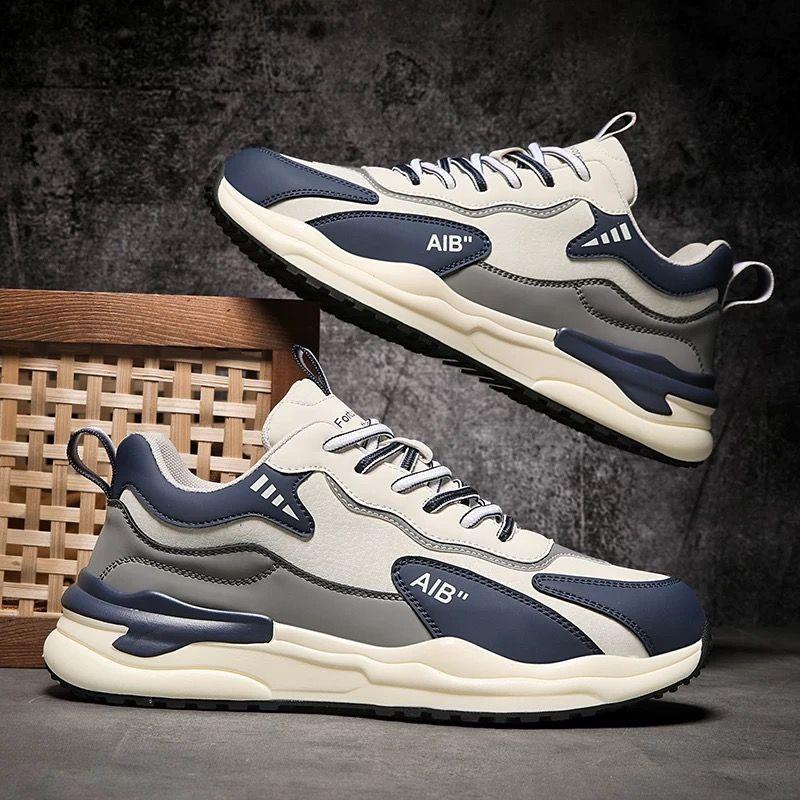 Forrest Gump buty męskie jesienne skórzane trampki męskie uniwersalne buty codzienne do biegania antypoślizgowe podwyższające tata modne buty zimowe