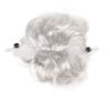 Dog Cat Cosplay Wig Nylon Fiber Vivid Adjustable Elastic Band Washable Pet Wigs for Cats
