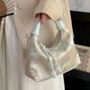 Borsa a Tote alla Moda Casual Ricamata Stile Cinese Borsa a Mano Portamonete Borsa Ricamo Hanfu Borsa a Tracolla con Zip Borsa Cheongsam Festa