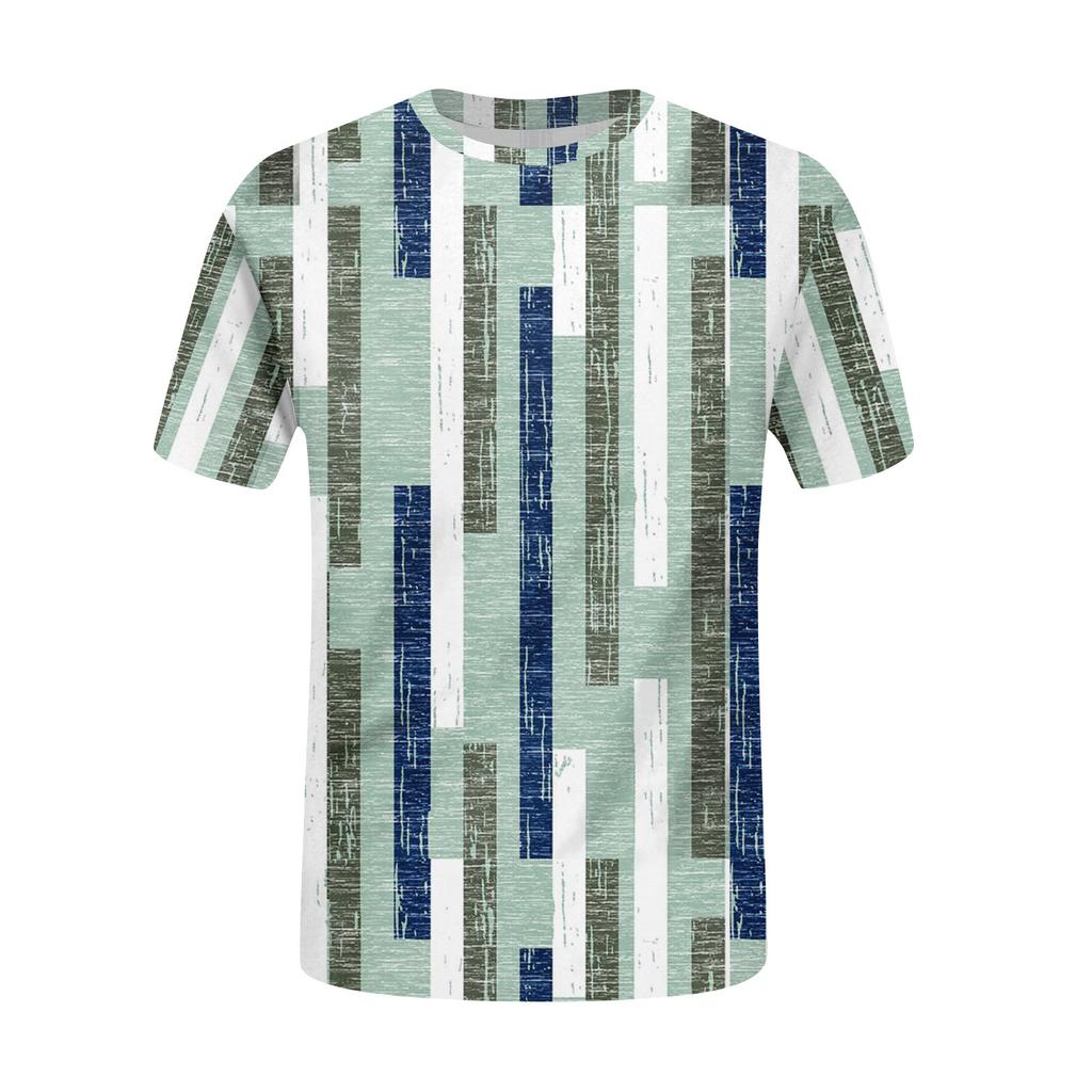 T-Shirts für Damen, Damen Kurzarm Tops Schick Sommer O-Ausschnitt Lässig Trendige Blusen Tunika Tops Unabhängigkeitstag