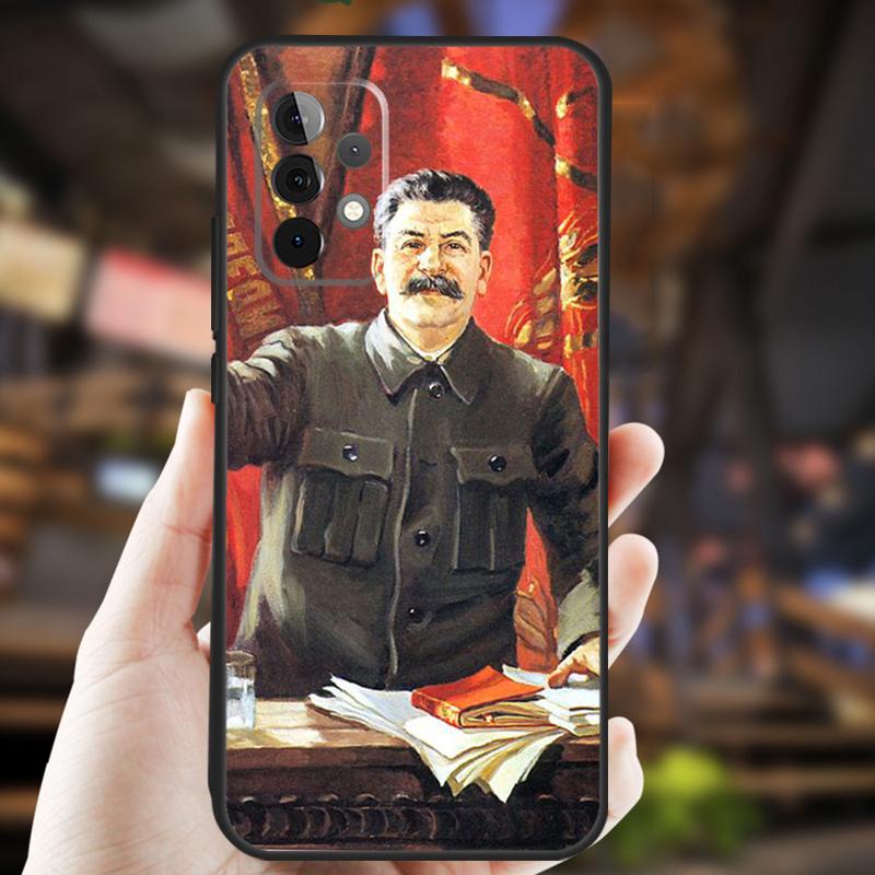 Stalin Soviet Case For Samsung Galaxy A32 A56 A16 A15 A22 A52 A54 A14 A26 A36 A55 A35 A05 A06 A53 A33 A13