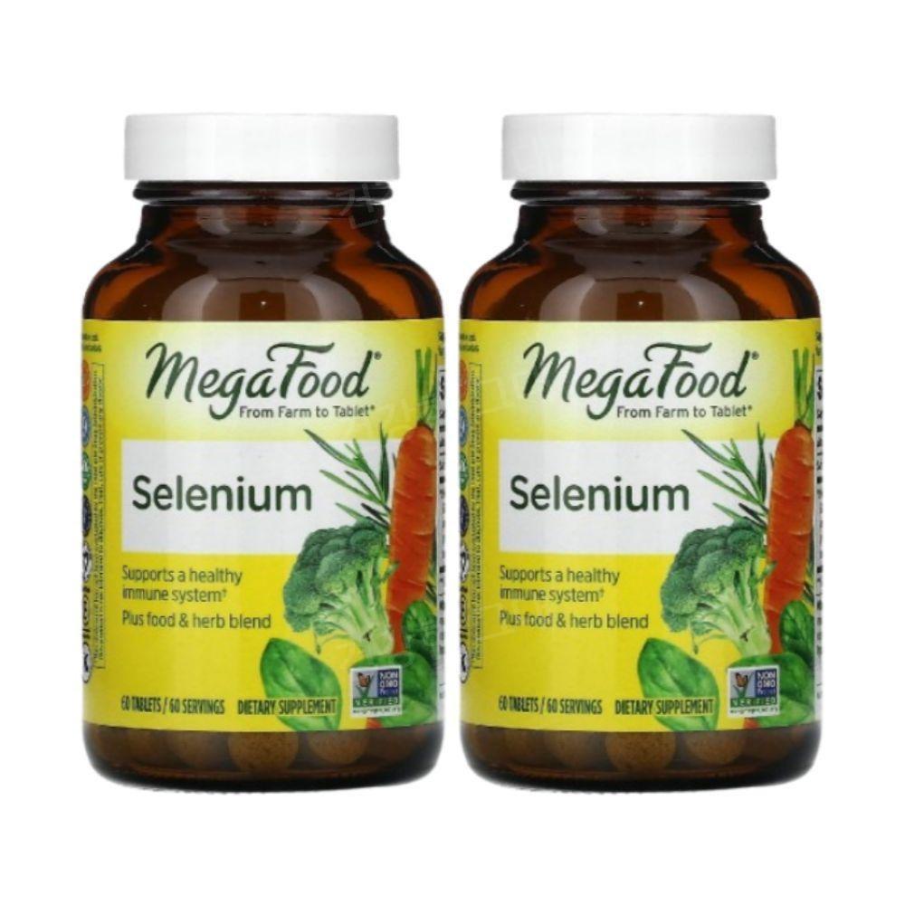 Selenium Mega Food Selenium 60 Tablets 2 pcs Selenium