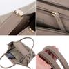 Niche bag canvas bag women's simple texture large capacity bag shopping bag