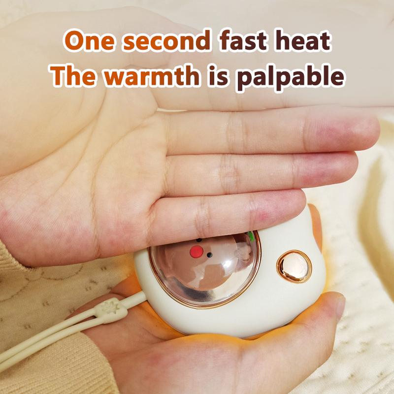 Cute Cat Paw Hand Warmer 500Mah Usb Rechargeable Portable Winter Keep Warm Gadget Pocket Mini Electric Heater Hand Warmer