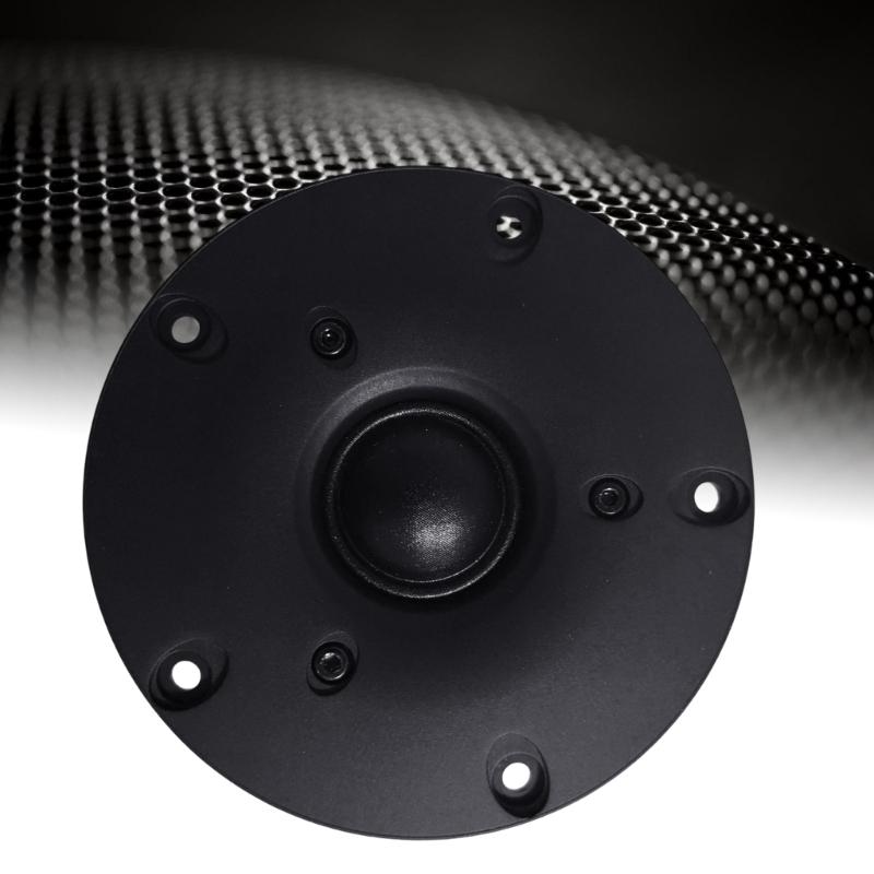 HiFi Auditory Tweeter Speaker Set 4Inch Panel External Magnetic Structure Enhances Sound