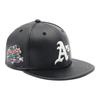 New Era 59FIFTY Side Patch MLB ONSPOTZ Special Edition ATH Black 7 59Fifty Synthetic Leather Side Patch MLB Oakland Athletics 3/8