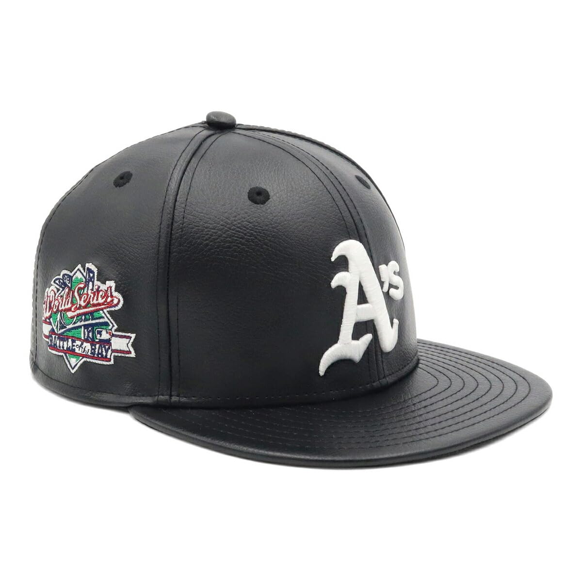 New Era 59FIFTY Боковой патч MLB Специальное издание ONSPOTZ ATH Черный 7 59Fifty Синтетическая кожа Боковой патч MLB Oakland Athletics 3/8