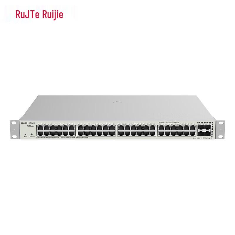 

Ruijie RG-NBS3100 Series 48-Port Gigabit PoE Managed Switch