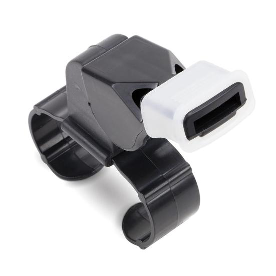 Gwizdek sędziowski z uchwytem na palec Głośny, wyraźny dźwięk Wysoki poziom decybeli Ultralekki kompaktowy rozmiar Szeroko stosowany gwizdek sportowy do koszykówki i piłki nożnej