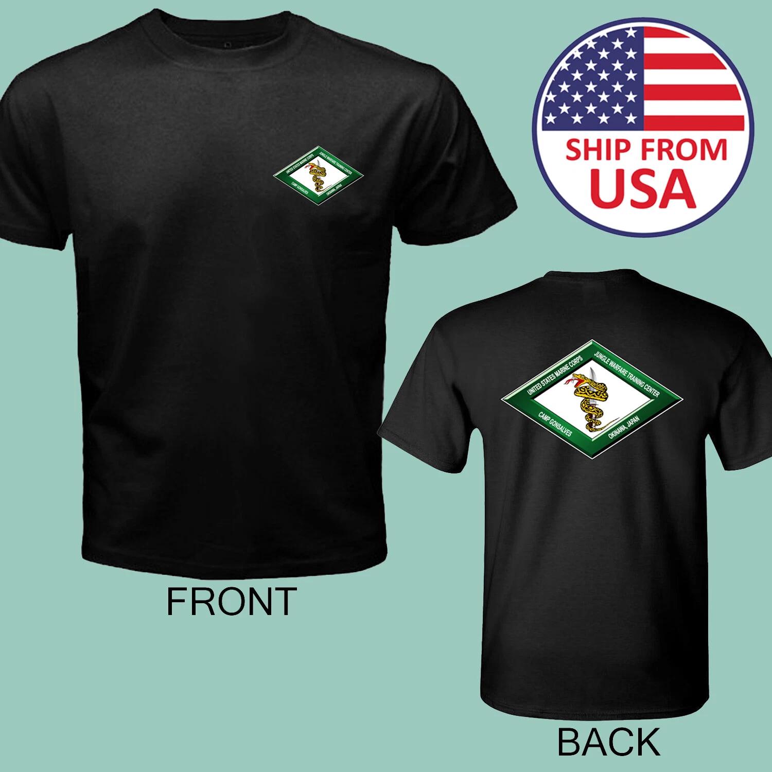Army Camp Gonsalves US Japan JWTC Jungle Warfare Black Size S to 5XL 3XL