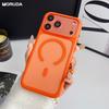 For iPhone 17Pro for Magsafe Magnetic Transparent Case for iPhone 17 16 Pro Max Air 15 14 13 Clear Wireless Charging Armor Cover