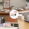 Alarm Clock With Projector Ceiling Projecting Alarm Clock 12/24 H Auto Dimming Display Decoration For Living Room Classroom
