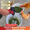 1 Set Household Farming Grinder Electric Drill Modified Crusher Forage Chopper Poultry Vegetable Shredder
