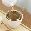 Heat Resistant Tea Strainer No Odor Anti-Rust Japanese Tea Aromatherapy Household Products - Gold