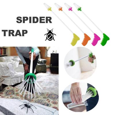 Insect Catcher Spider Pest Repeller with Long Handle Lightweight Portable Easy To Use Spider Insect Catching Device