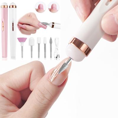 Electric Nail Drill Machine with Diamond Bits Variable Speed Control Ergonomic Handle for Professional Manicure Pedicure