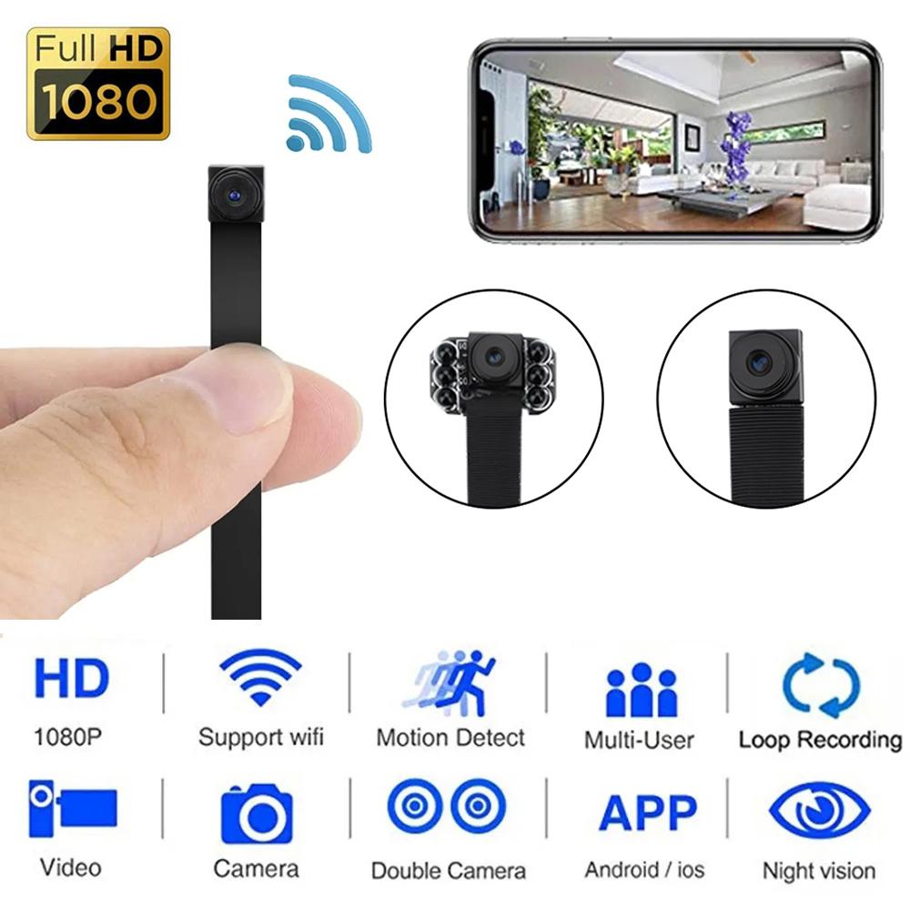 HD 1080P DIY Camera WiFi IP Mini Camera Night Vision Motion Detection Remote Viewing P2P Wireless Mini Camera Loop Recording