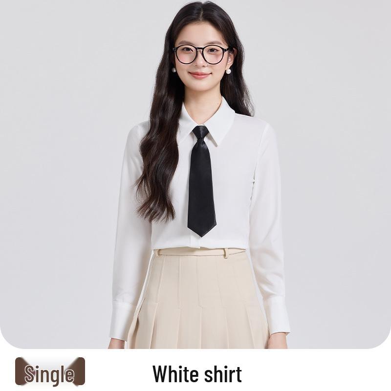 

Women s Blue Long-Sleeved Shirt - 2025 Professional Interview & College Outfit. X-Large