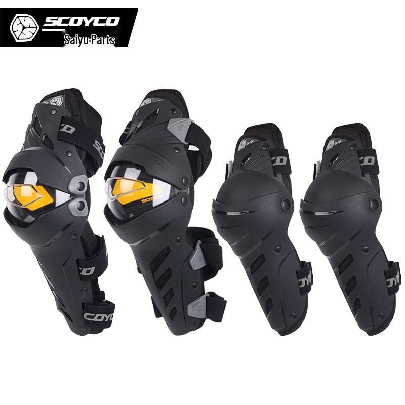 

Saiyu Off-road Motorcycle Protective Gear Set: Elbow & Knee Pads, Summer Anti-Fall Leg Protectors, Riding Equipment. Elbow & Knee Pads Set - L