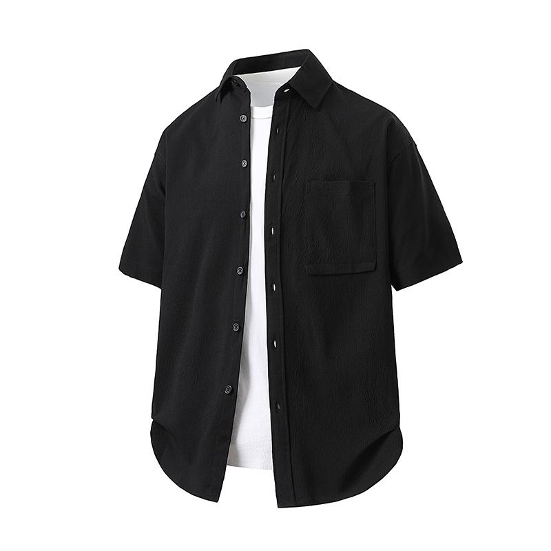 Short Sleeved Shirt Men s Summer Casual Shirt 2XL