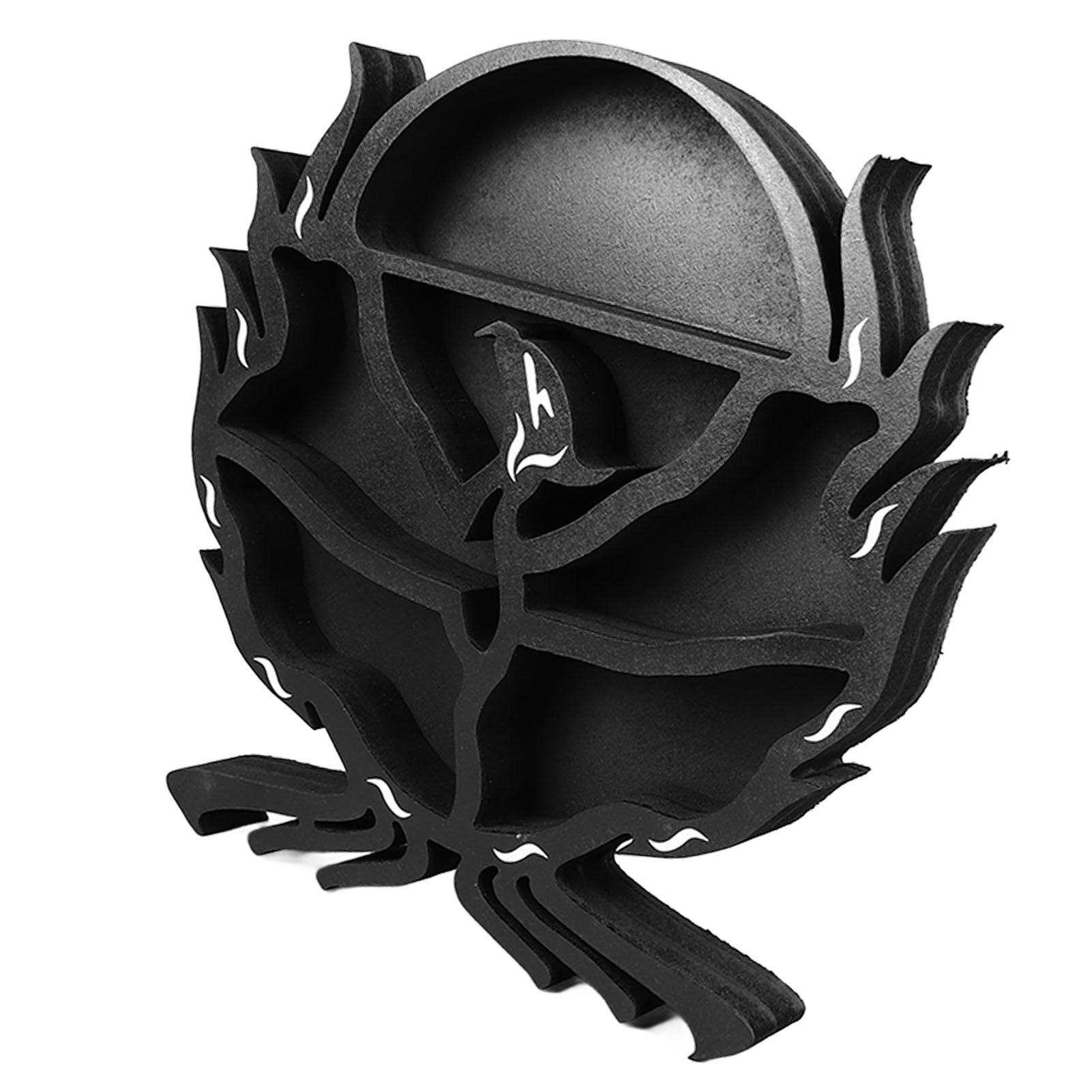 

Деревянная полка для демонстрации камней, декоративная настенная полка для хранения камней, масел, растений