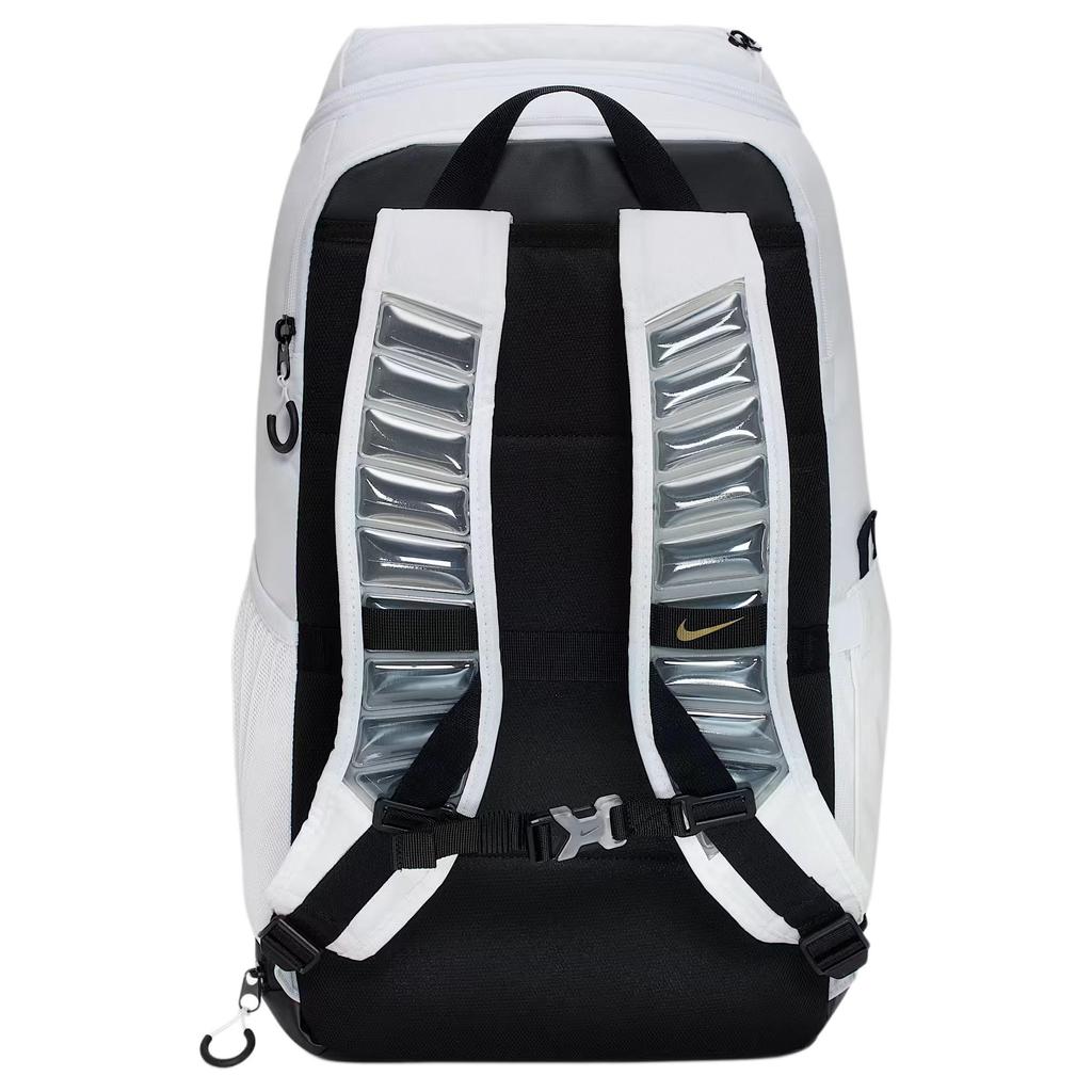 Nike Varsity Elite Polyester Backpacks Unisex White HM9965-100