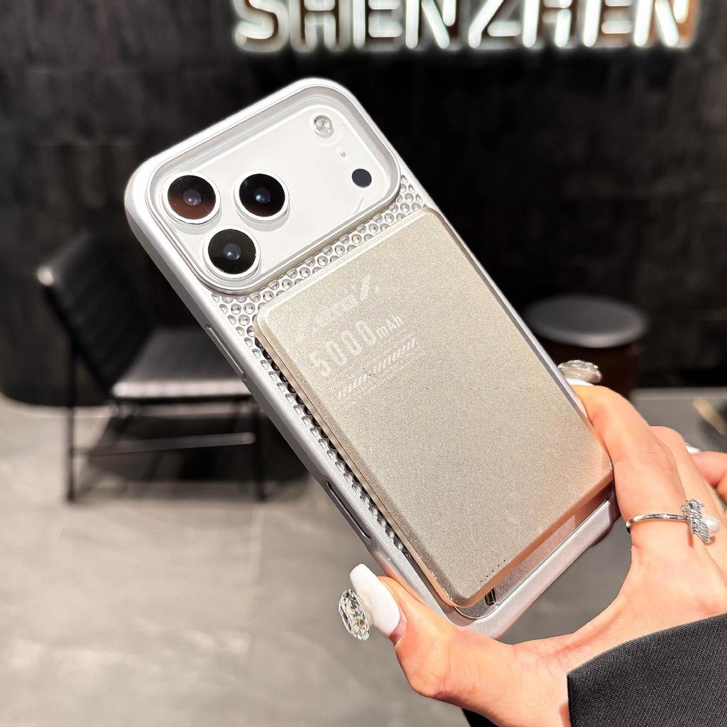 Magnetic Honeycomb Heat Dissipation Case for iPhone 14/15/16/17 Pro Max