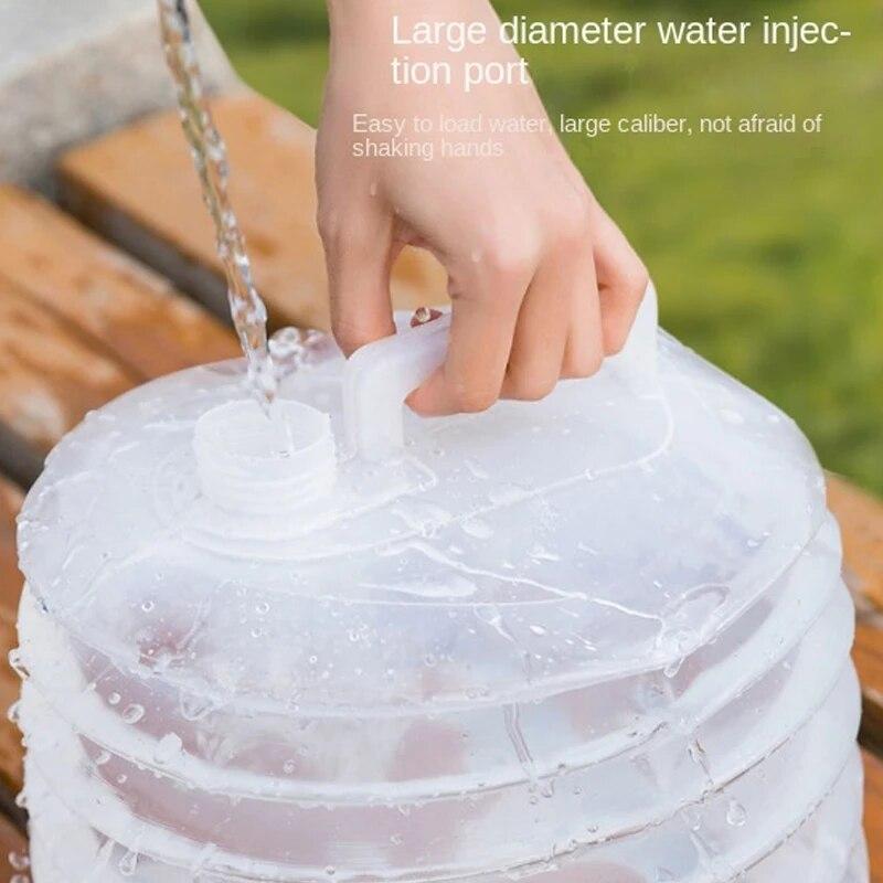Folding Bucket Outdoor Picnic Car Road Trip Portable Large Capacity Water Storage Bucket Portable Telescopic Bucket Bucket