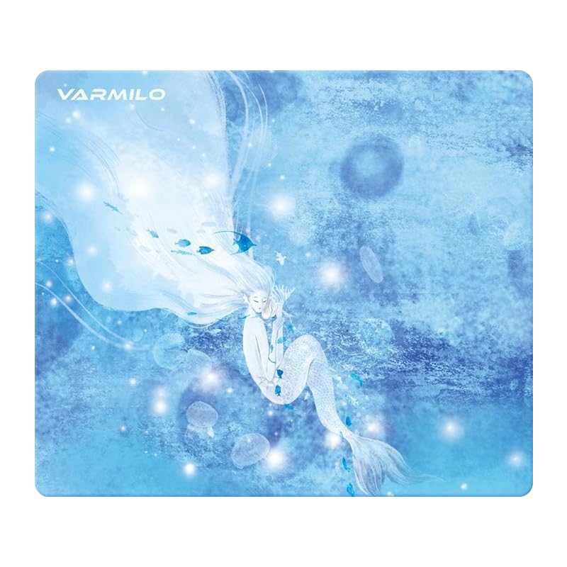 

Varmilo Gaming Glasspad V2 Ariel Gaming Glass Mouse Official Japanese Distributor Warranty Pad, Large, синий