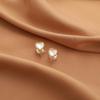 Korean Style Retro Pearl Ear Clip for Women - Mosquito Coil Holder, No Piercing, High-End, Fashionable and Versatile Luxury Earrings