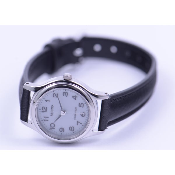 Citizen RS26-0033C pour femmes ( Montre REGUNO Femme) Montre Ronde Analogique Acier Inoxydable Noir