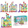 Versatile Interlocking Slide Blocks: 3D Marble Run Ejection Pipe Maze Toys