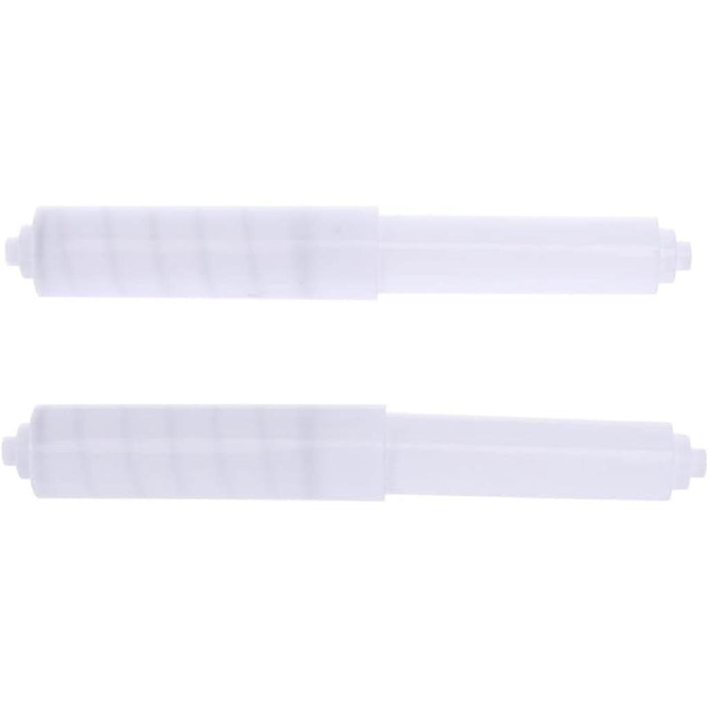 Toilet Paper Holder, 10 Pieces Toilet Paper Holder Roller Spindle Replacement Rod Plastic Spring Loaded