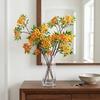 Green Leaves Artificial Foam Berries Branch Luxury Plastic Simulation Fruit Tree Elegant Faux Good Luck Fruits Fake Plants