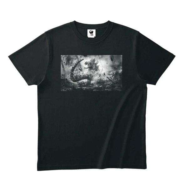 Godzilla10 TShirt B Monochrome Toho Godzilla Store Japan Limited Kaiju New L