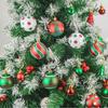 42Pcs/Set Shiny Christmas Ball Creative Xmas Baubles Durable Christmas Tree Balls  Scene Supplies