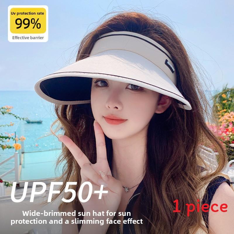 Sun Protection Wide Brim Summer Outdoor Hat For Women With Adjustable Fit