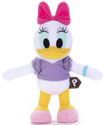 Boneco de pelúcia da Disney, Margarida, altura aproximada de 16 cm.
