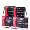 Children's Soft Tip Acrylic Marker for Art and Drawing - Black, Liquid-Based, Ideal for Kindergarten and Kids' Graffiti.