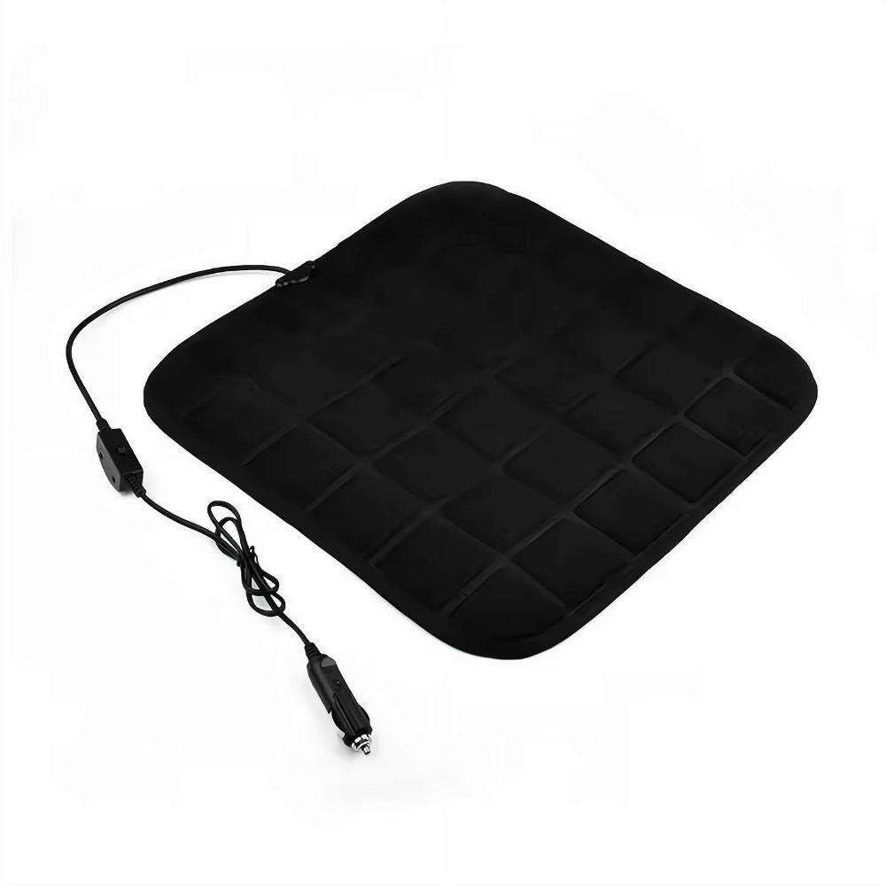 

Portable 12V 40W Car Heating Cushion Thermal Insulation Universal Auto Seat Cushion Comfort Padding Heated Seat Pad RV чорний