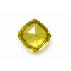 8.56 Ct Natural Square Shape Yellow Sapphire Loose Gemstones Certified For Gift