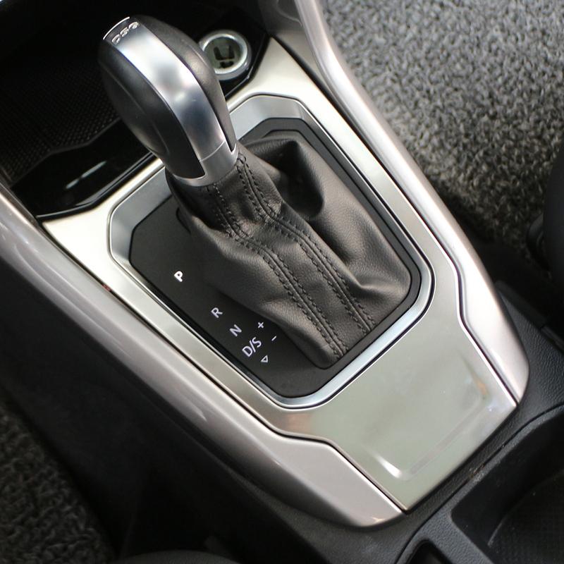 For Volkswagen VW T-Roc Troc 2018 -  Gear Shift Panel Cover Sticker Protective Trim Car Styling Interior Accessories