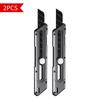 Utility Knife Heavy-Duty Thickened Zinc Alloy Wallpaper Knife Industrial Grade Durable Multifunctional Stainless Steel