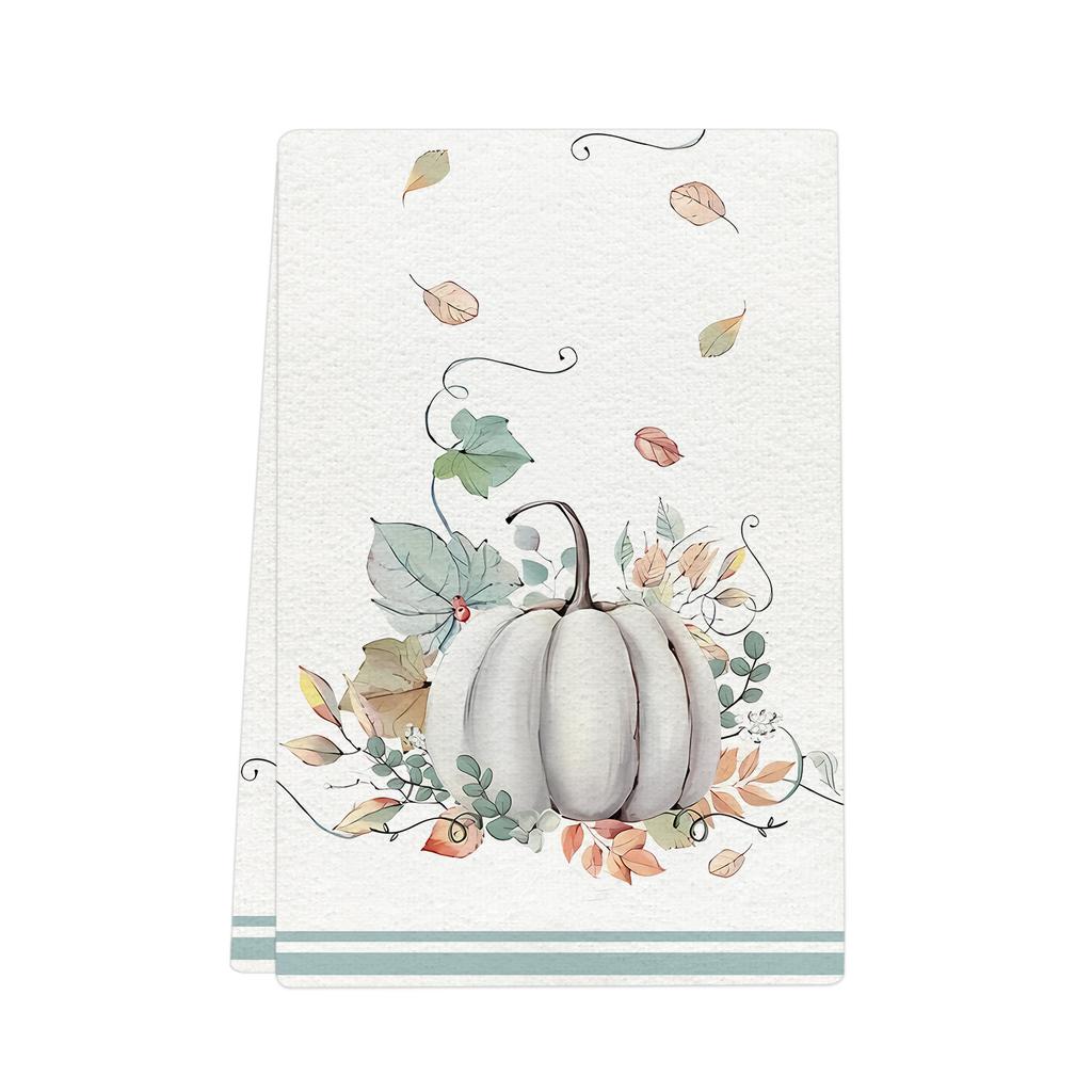 Halloween towel ornament gift microfiber printing kitchen towel special dish towel rag