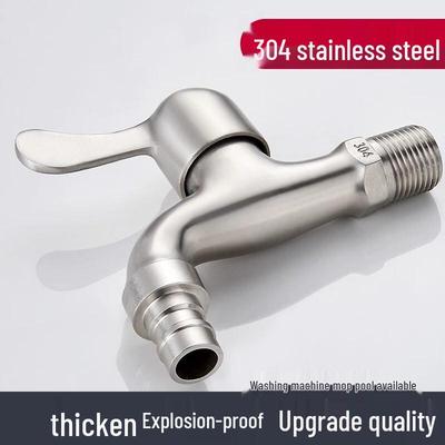 Honggong 304 Edelstahl-Waschmaschinen- und Spülbeckenarmatur