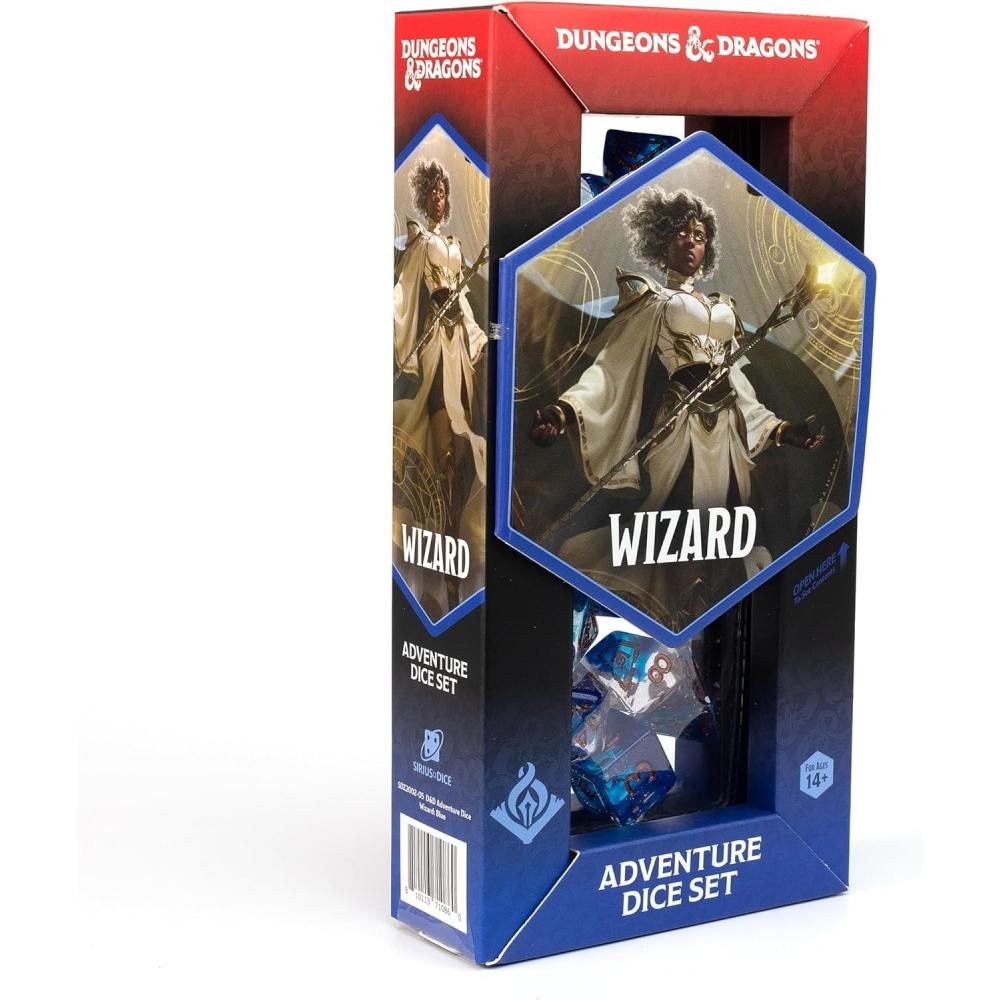 Sirius Dice D D aDventure Dice  wizarD Class  Fuchsia  wizarD Class  Fuchsia